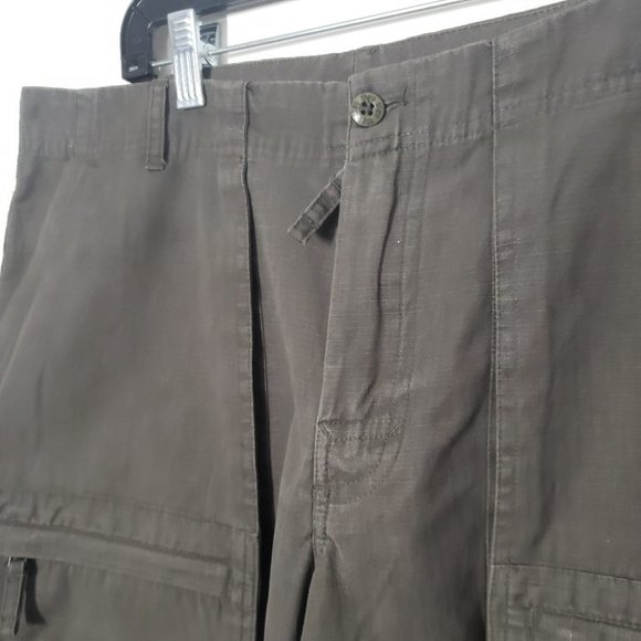 Togo Bermudas short army green utility sz 36 - Picture 3 of 7